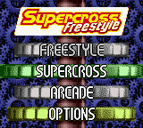 Supercross Freestyle (Europe) (En,Fr,De,Es,It) Title Screen